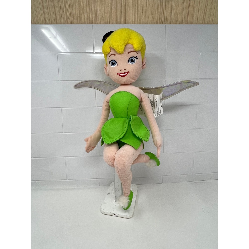 Disney Fairies Tinker Bell 16 Inch Plush Doll Northwest Company 2010 Wings